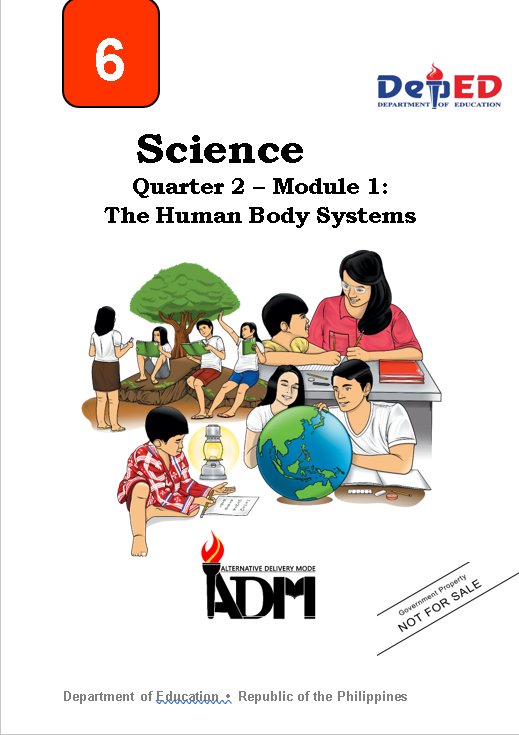 117561_Cadiz West I Elementary School_Science 6_Quarter 2_Module 1:The Human Body Systems